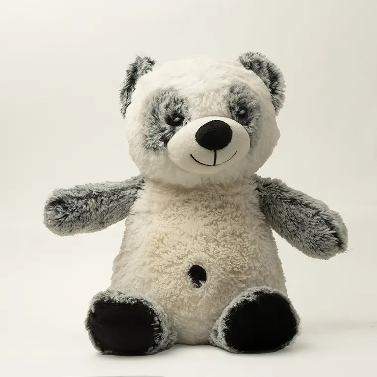 Panda Fur Buddies Microwavable