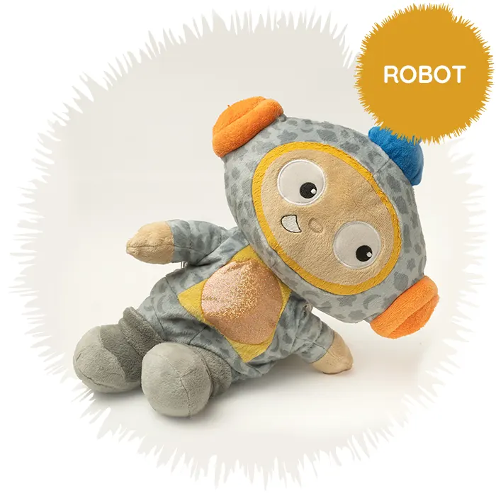 Robot Fur Buddies Microwavable